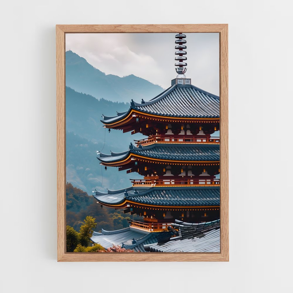 ap-pagoda style architecture-7 cadre Bois clair