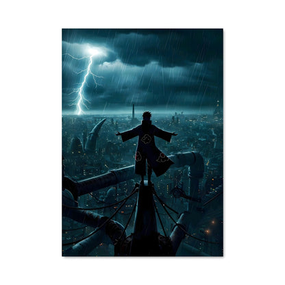 Poster Pluie et Solitude