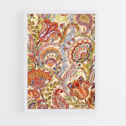 ap-paisley-8 cadre Blanc