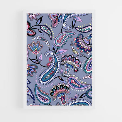 ap-paisley-9 cadre Blanc