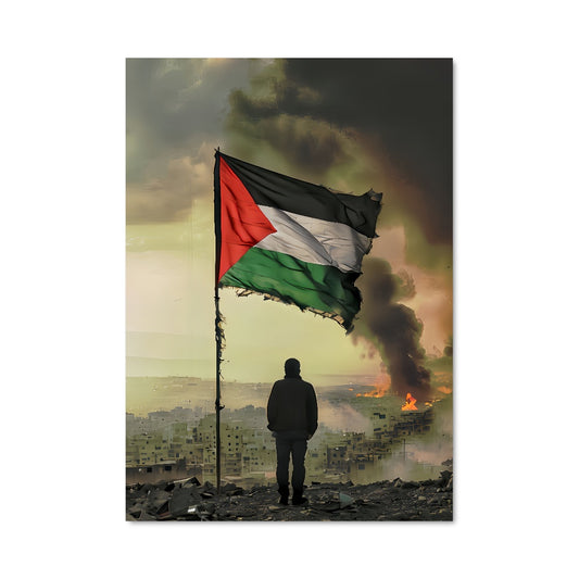 Poster Palestine flag 85629