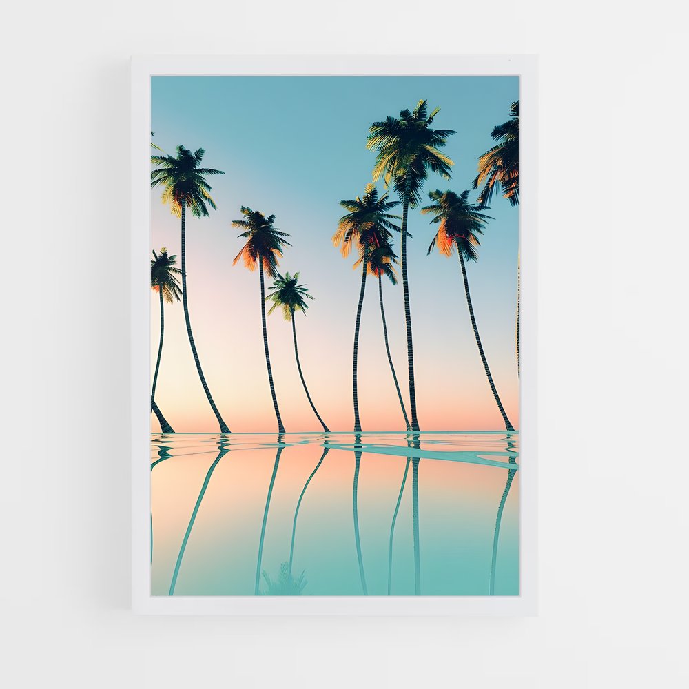 ap-palm-9 cadre Blanc