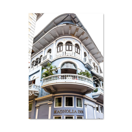 Poster Balcon Panaméen