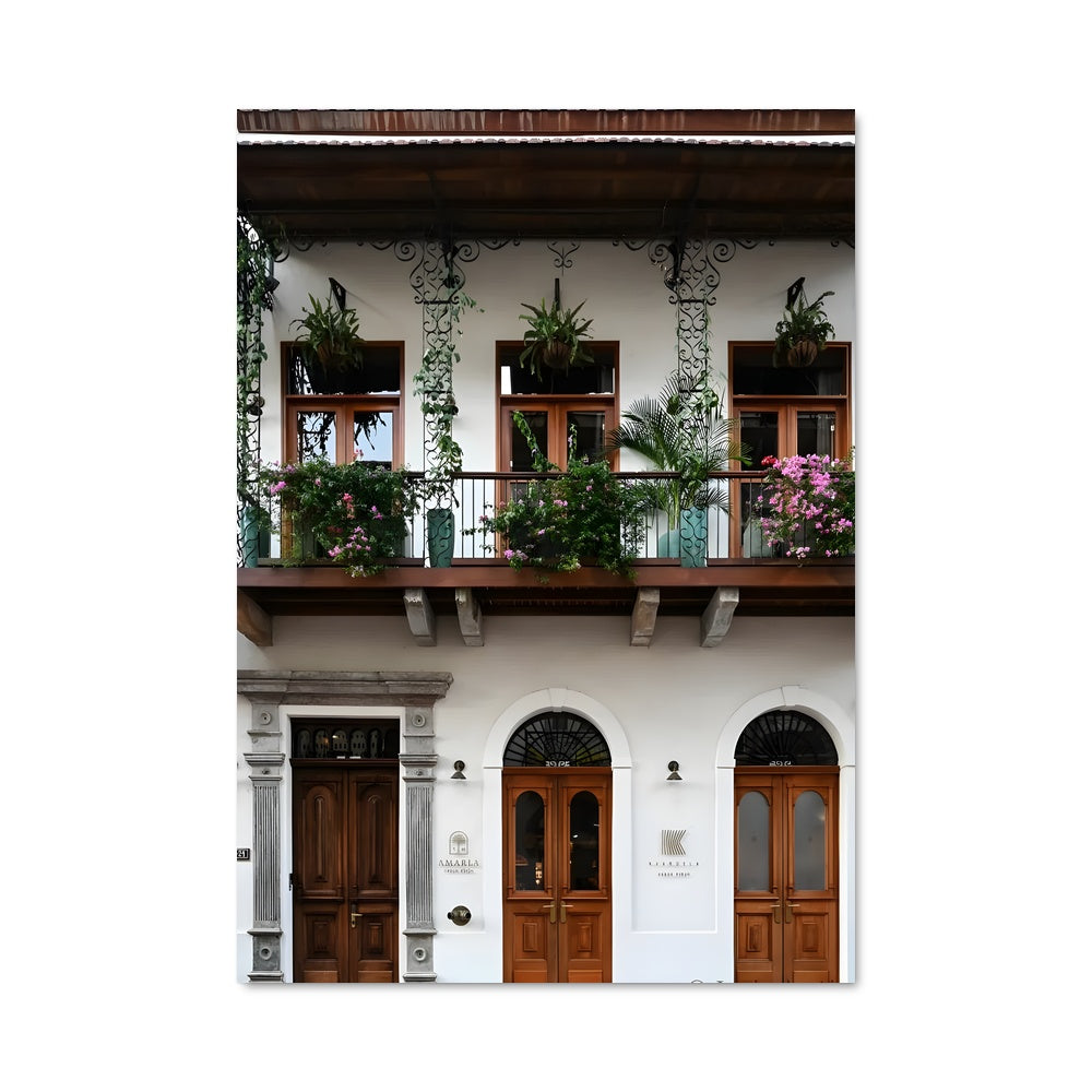 Poster Maison Panaméenne