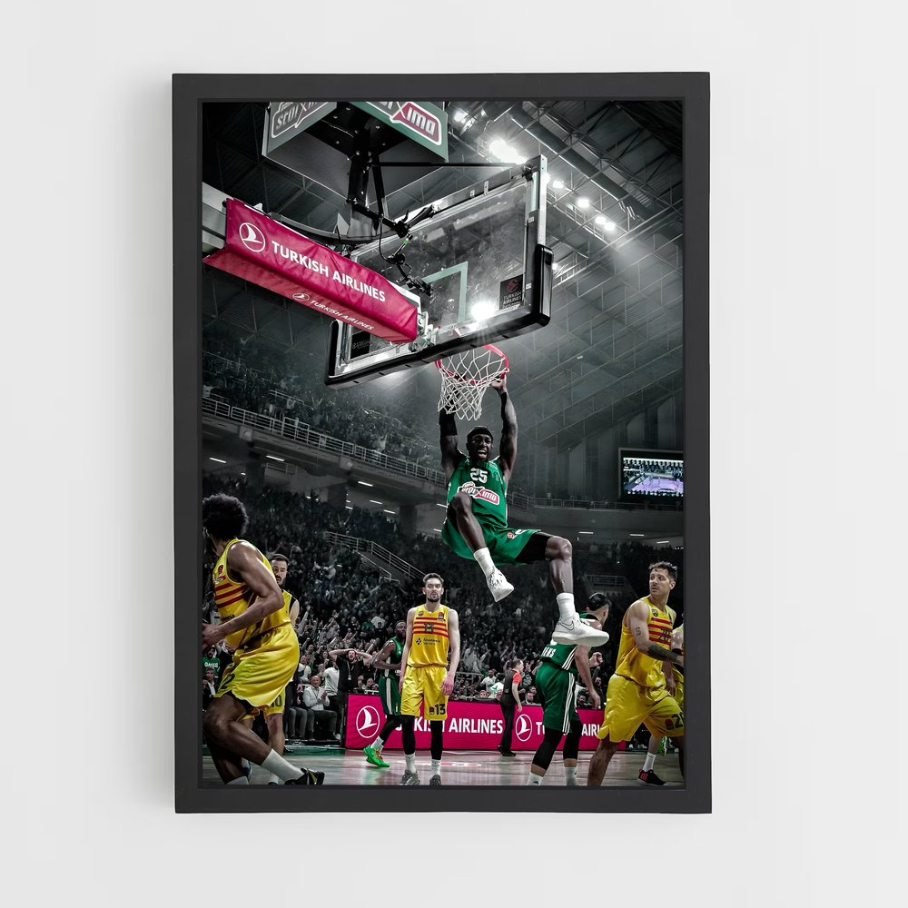 ap-panathinaikos basketball-2 cadre Noir