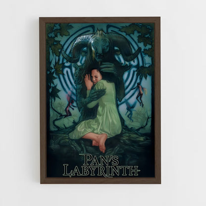 ap-pans labyrinth-3 cadre Bois foncé