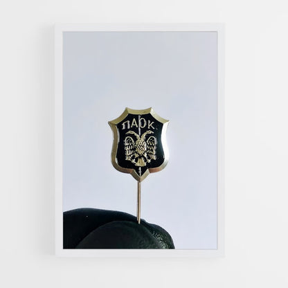 ap-paok thessaloniki fc-3 cadre Blanc