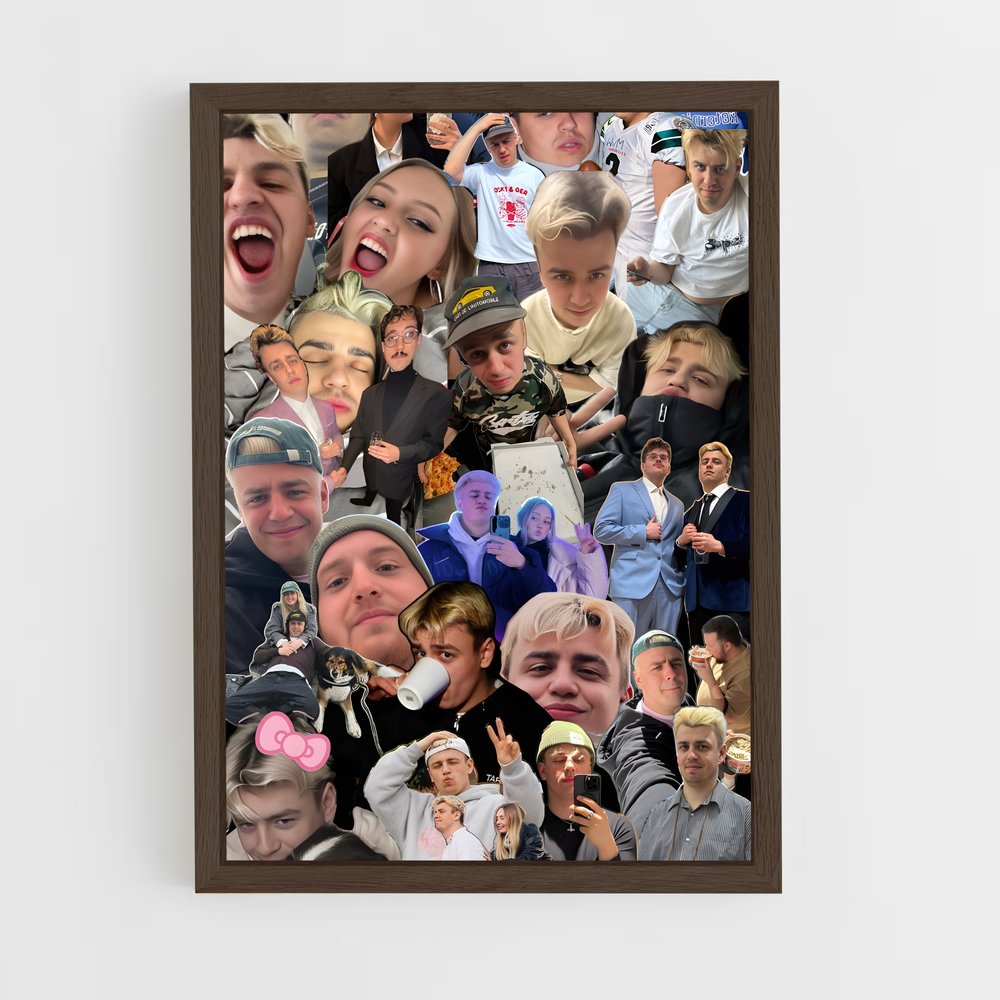 ap-papaplatte-3 cadre Bois foncé