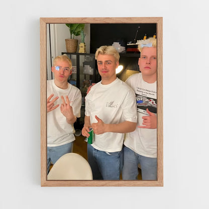 ap-papaplatte-6 cadre Bois clair