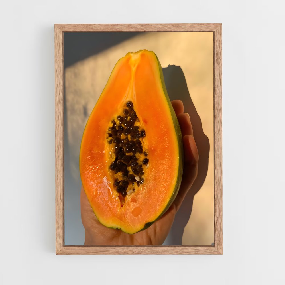 ap-papaya-3 cadre Bois clair
