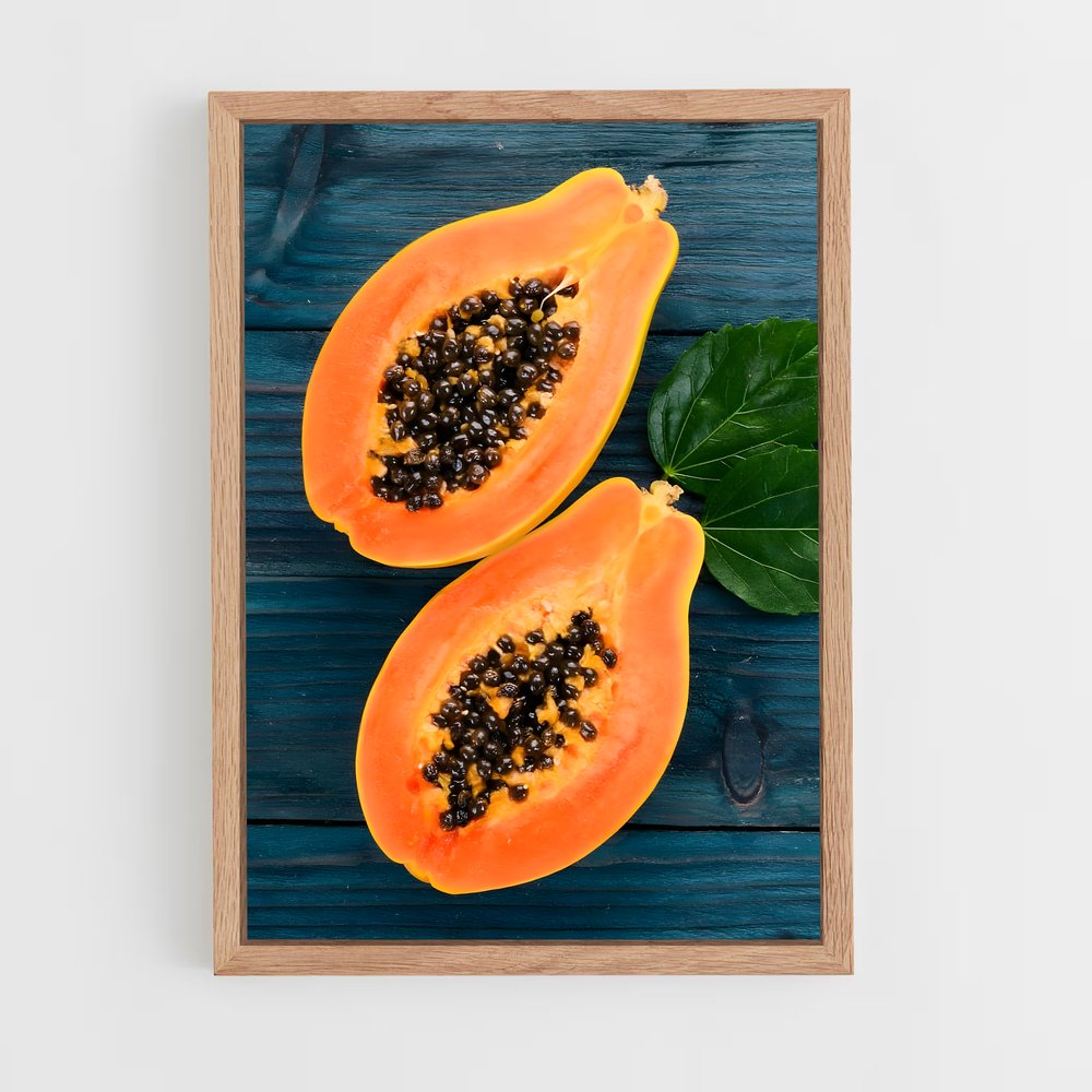 ap-papaya-4 cadre Bois clair