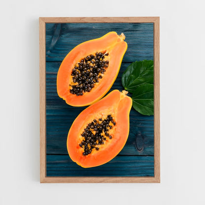 ap-papaya-4 cadre Bois clair