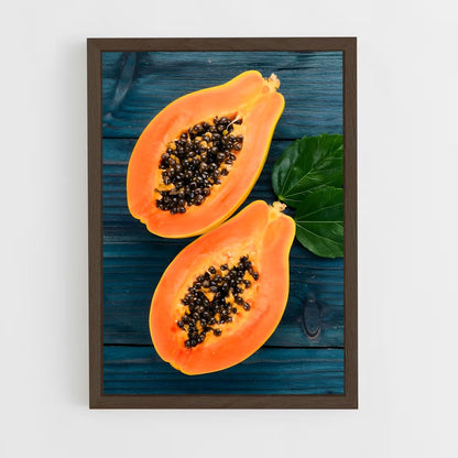 ap-papaya-4 cadre Bois foncé
