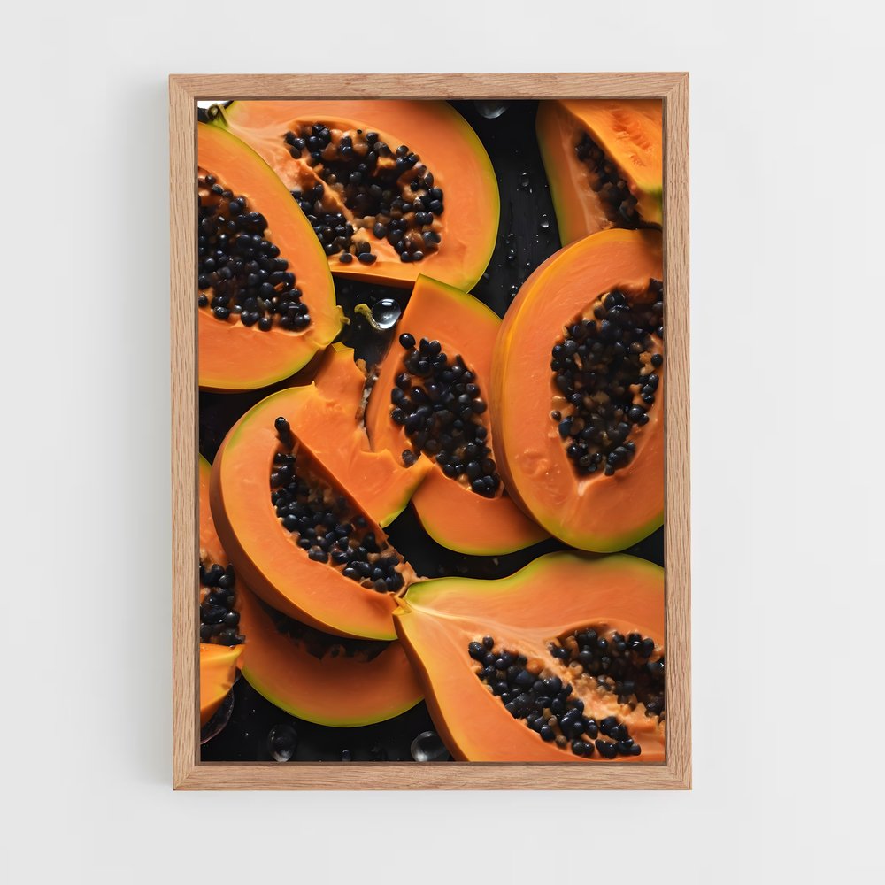 ap-papaya-5 cadre Bois clair