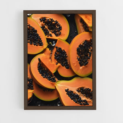 ap-papaya-5 cadre Bois foncé