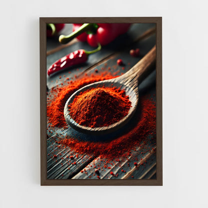 ap-paprika-2 cadre Bois foncé