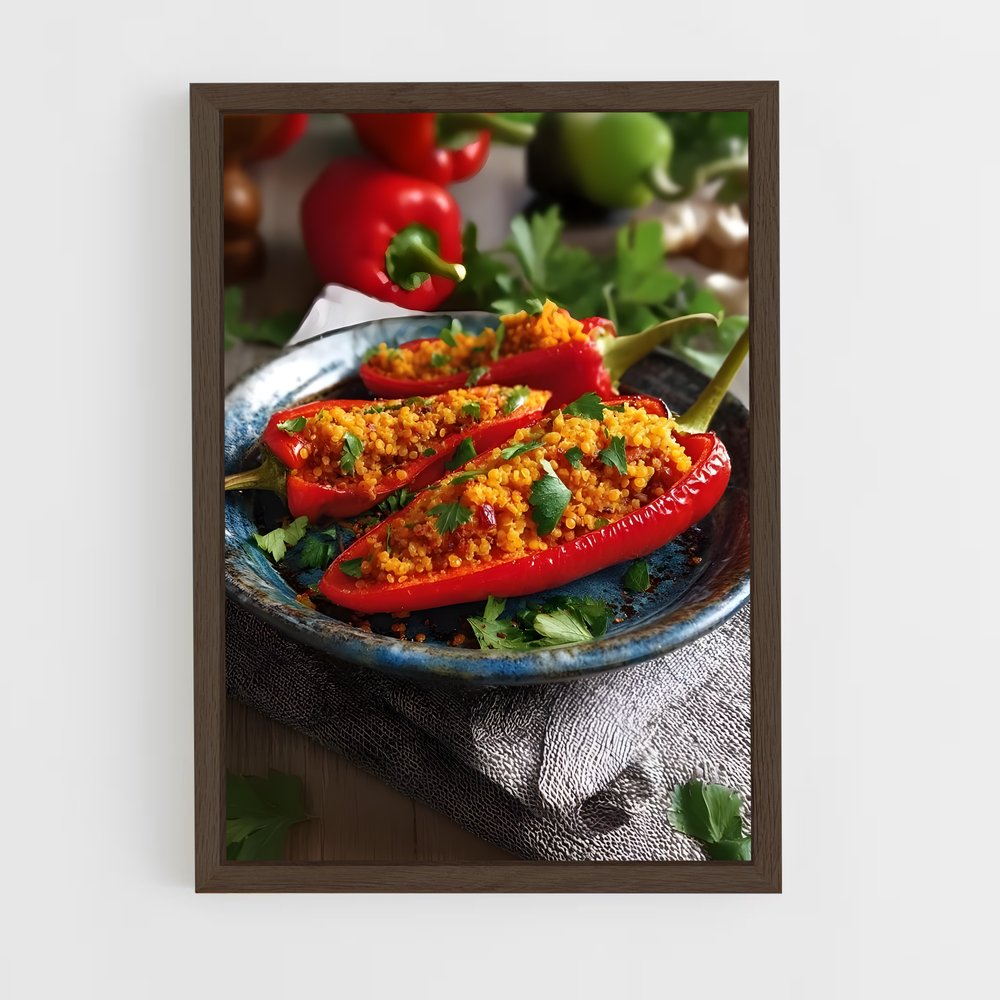ap-paprika-5 cadre Bois foncé