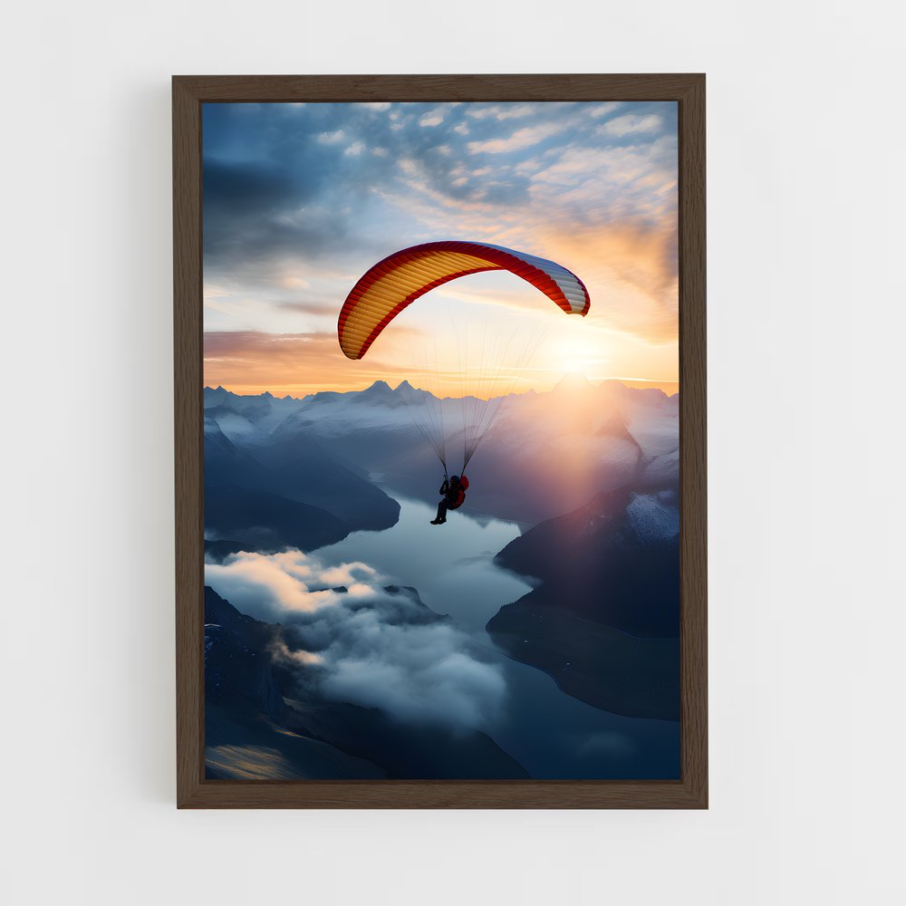 ap-paragliding-3 cadre Bois foncé
