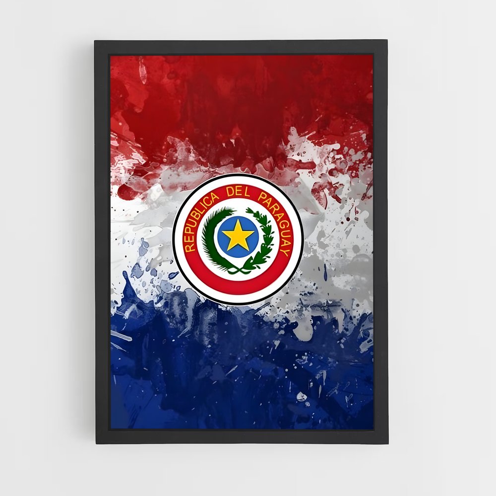 ap-paraguay flag-1 cadre Noir