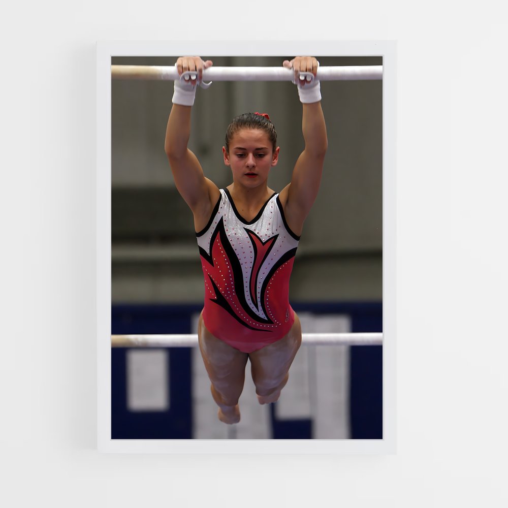 ap-parallel bars gymnastics-2 cadre Blanc