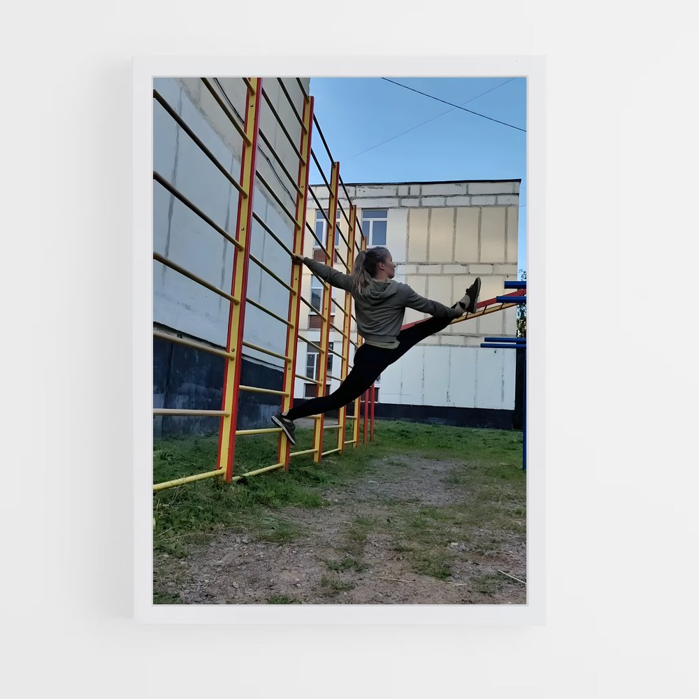 ap-parallel bars gymnastics-3 cadre Blanc