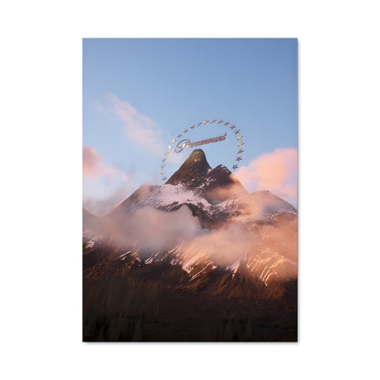 Poster Montagnes Envolées
