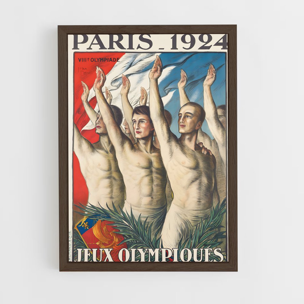 ap-paris 1924-1 cadre Bois foncé