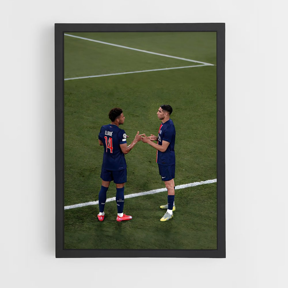 ap-paris saint-germain fc-10 cadre Noir