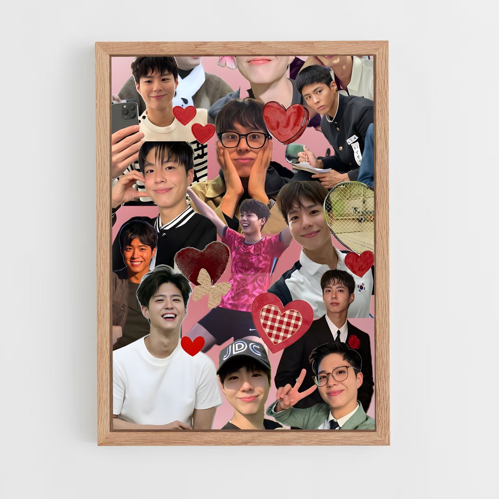 ap-park bo-gum-9 cadre Bois clair