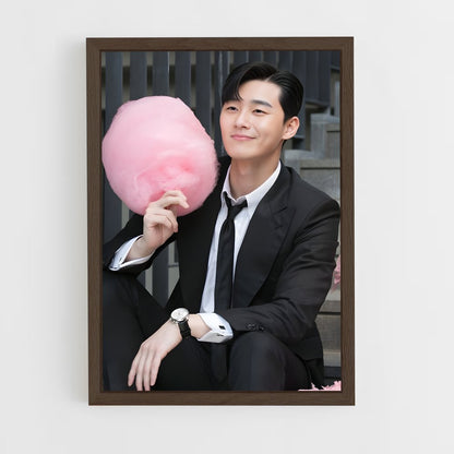 ap-park seo-joon-10 cadre Bois foncé