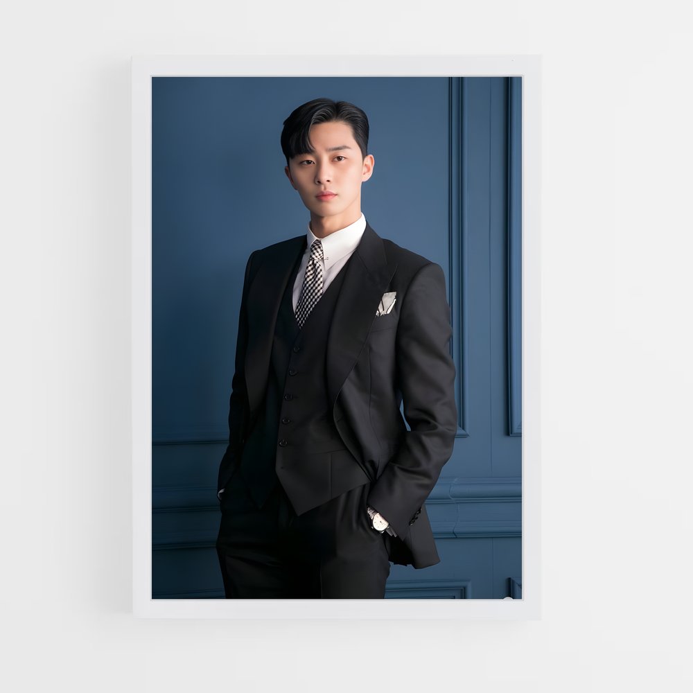 ap-park seo-joon-4 cadre Blanc