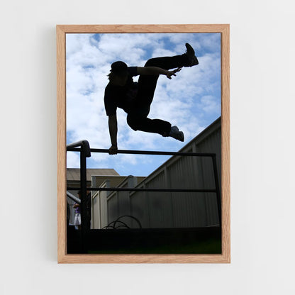 ap-parkour freerunning-1 cadre Bois clair