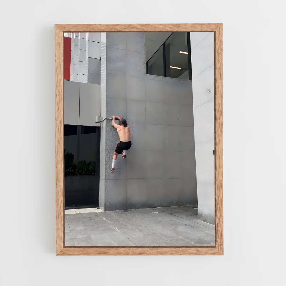 ap-parkour freerunning-2 cadre Bois clair