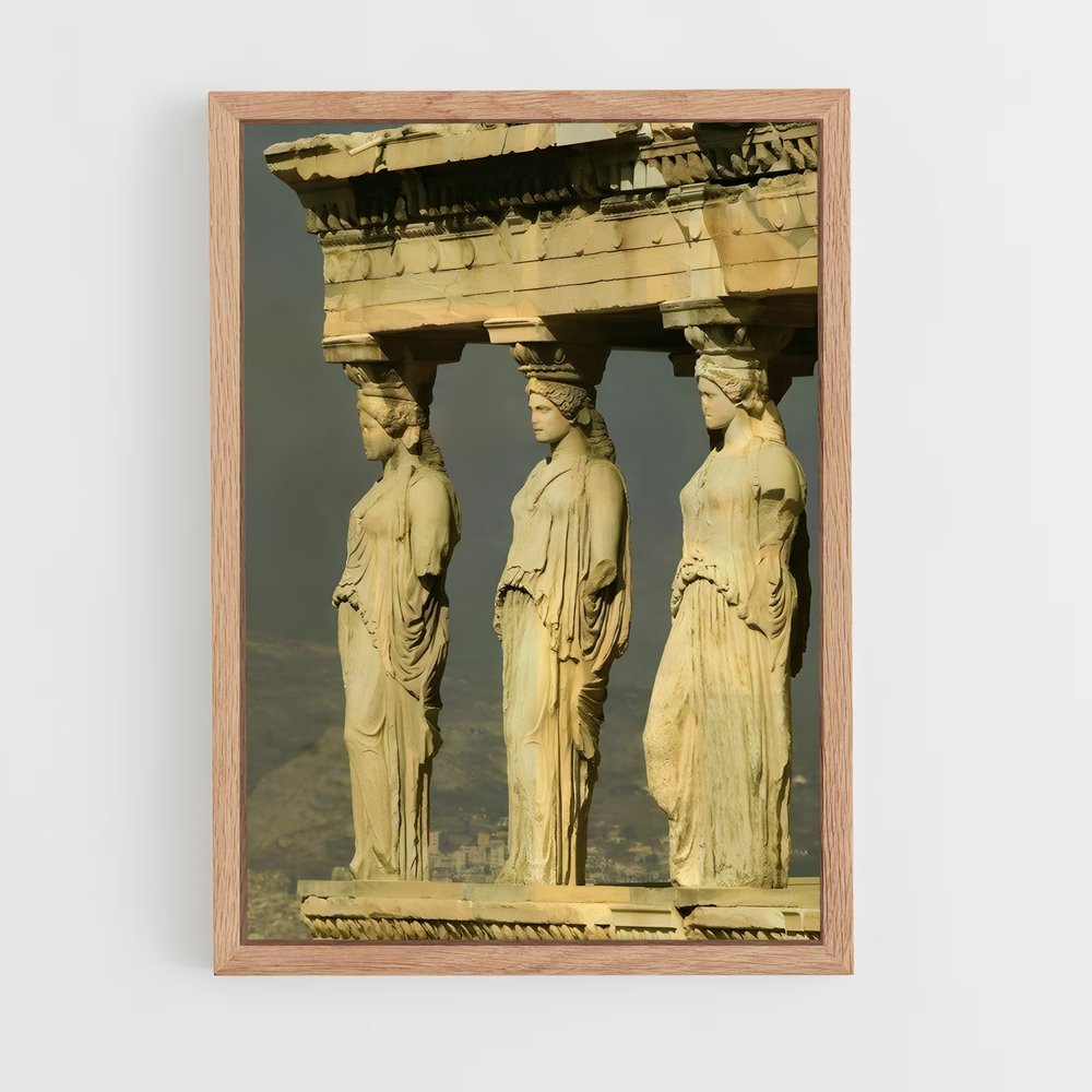ap-parthenon sculptures-1 cadre Bois clair