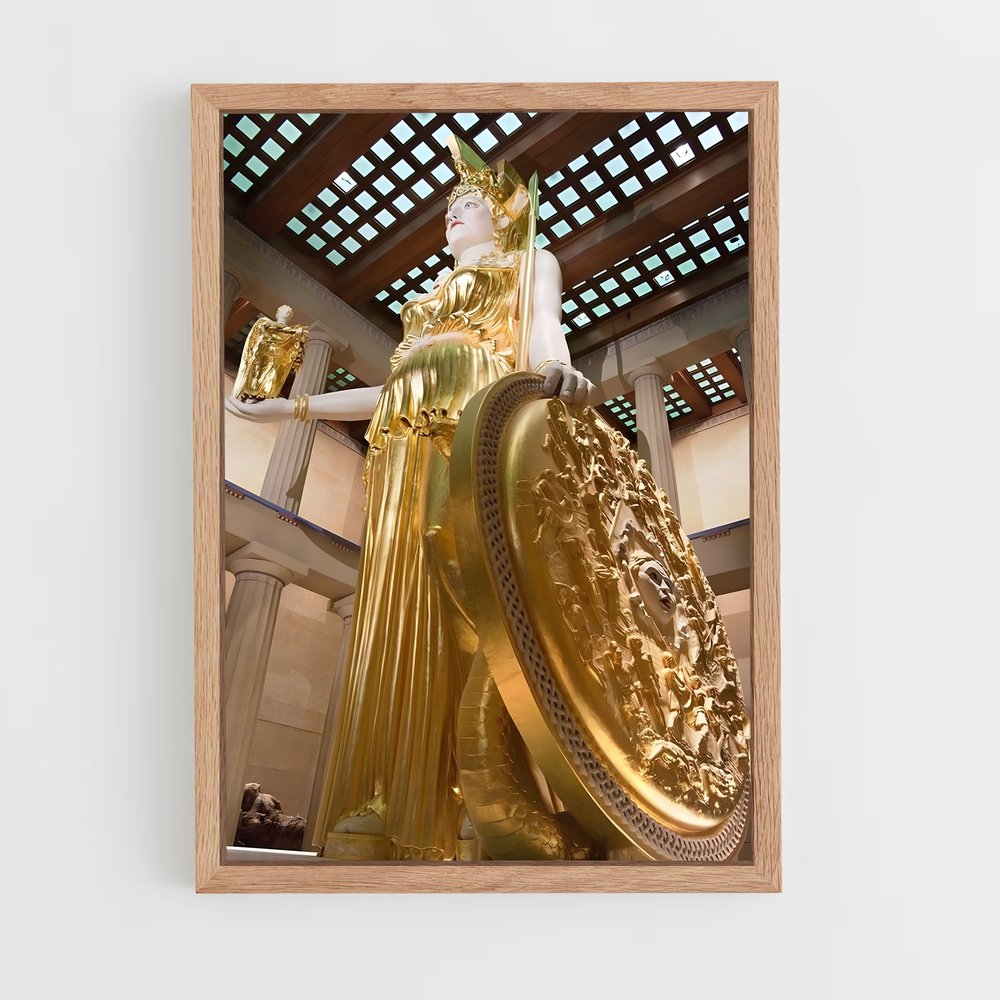 ap-parthenon sculptures-2 cadre Bois clair
