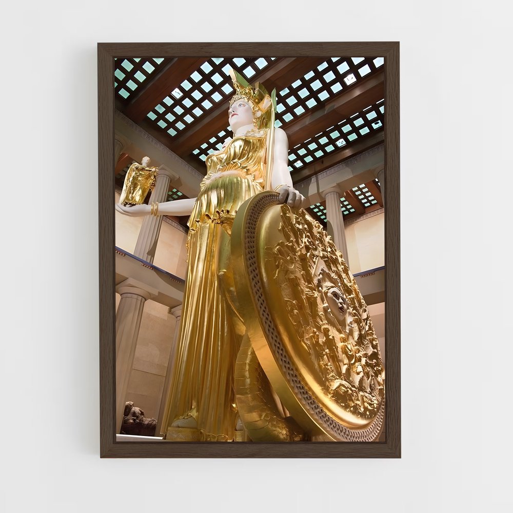 ap-parthenon sculptures-2 cadre Bois foncé