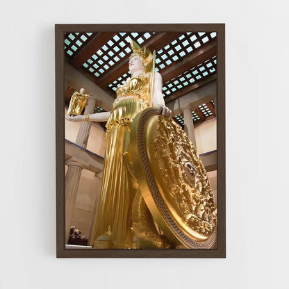 ap-parthenon sculptures-2 cadre Bois foncé