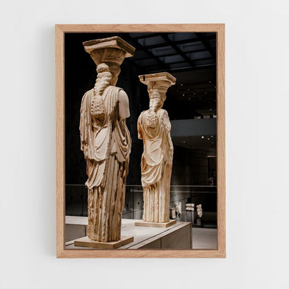 ap-parthenon sculptures-3 cadre Bois clair