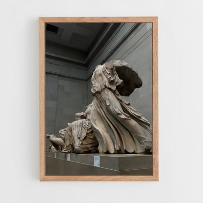 ap-parthenon sculptures-4 cadre Bois clair