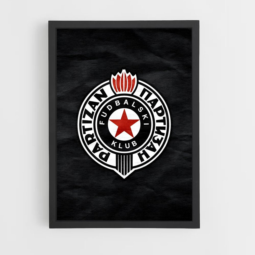 ap-partizan belgrade basketball-10 cadre Noir