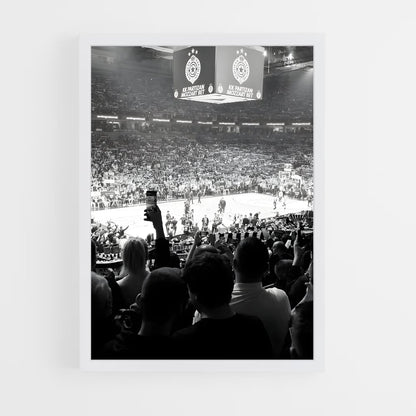 ap-partizan belgrade basketball-4 cadre Blanc