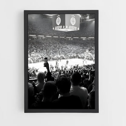 ap-partizan belgrade basketball-4 cadre Noir