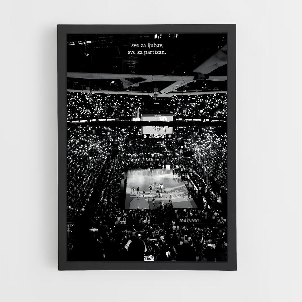 ap-partizan belgrade basketball-5 cadre Noir