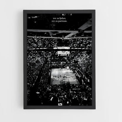 ap-partizan belgrade basketball-5 cadre Noir