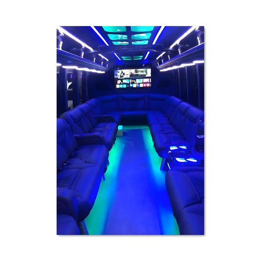 Poster Soirée Éclairée