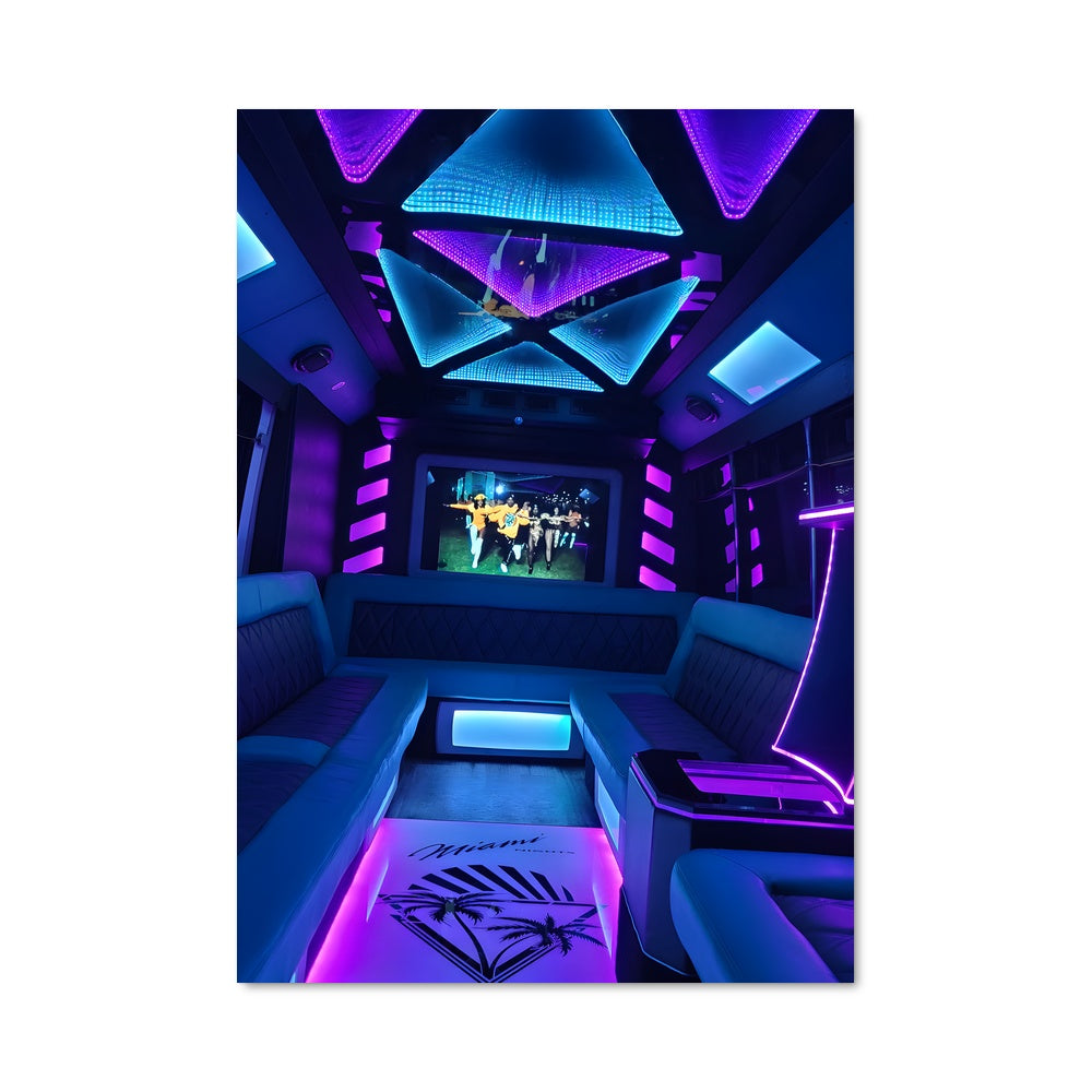 Poster Soirée Lumineuse