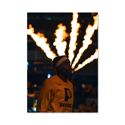 Poster Flammes et Style