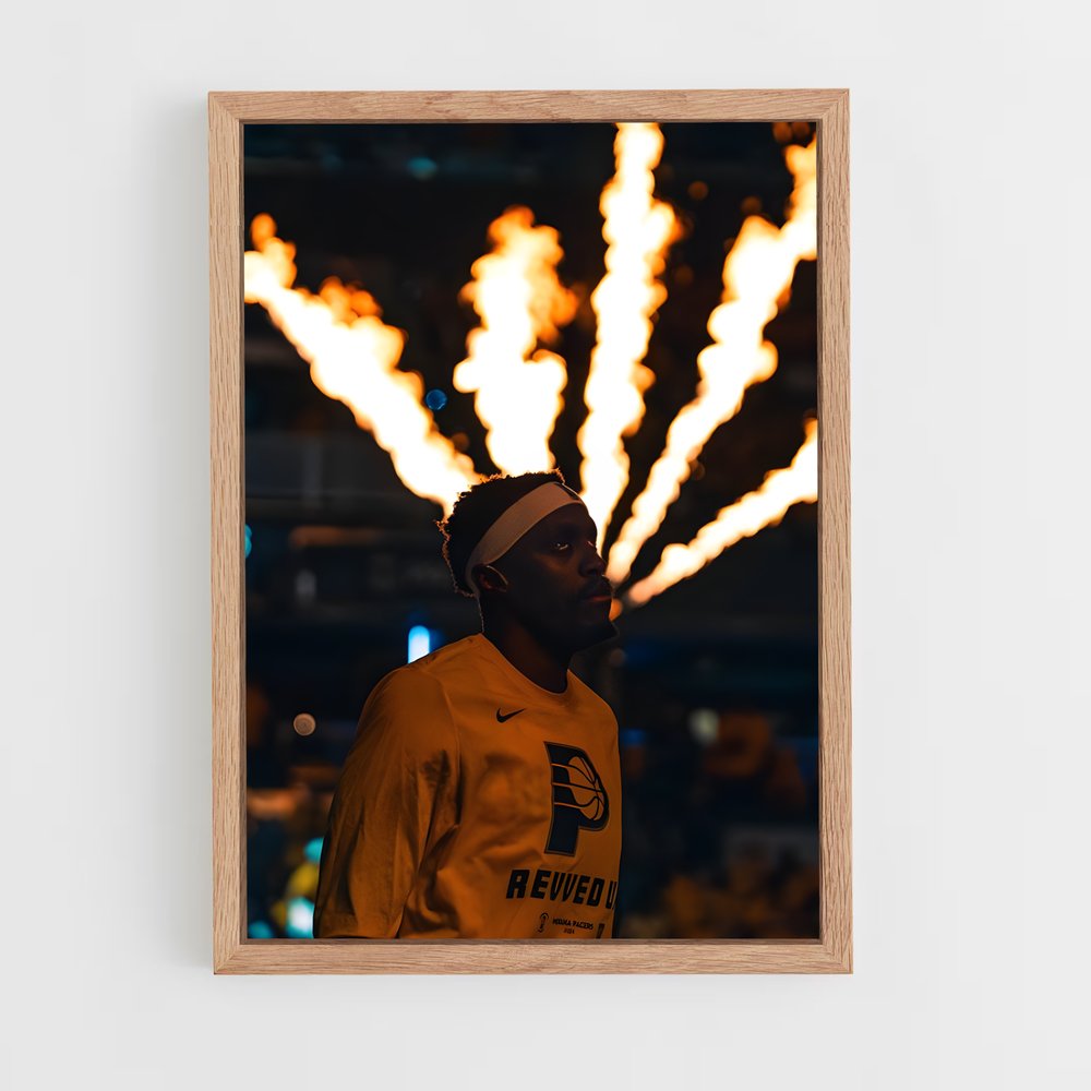 ap-pascal siakam-1 cadre Bois clair
