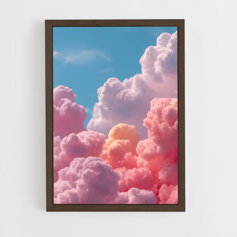 ap-pastels-4 cadre Bois foncé