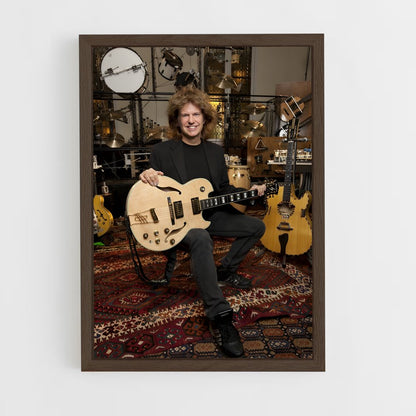 ap-pat metheny-7 cadre Bois foncé